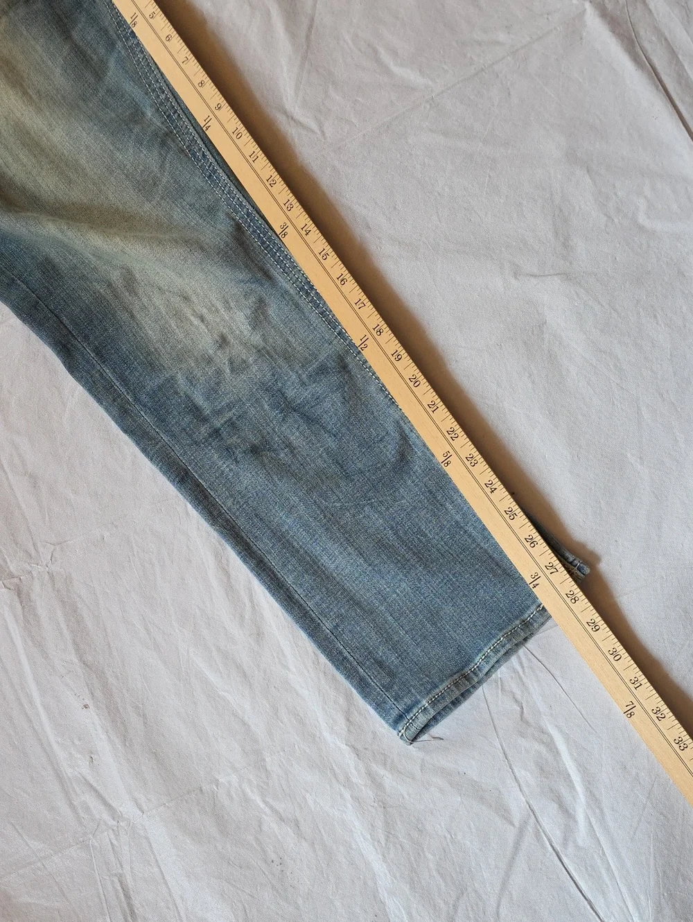 Salvage Supply Co. Men's Mayhem Straight Regular Fit Stretch Jeans 32 Short